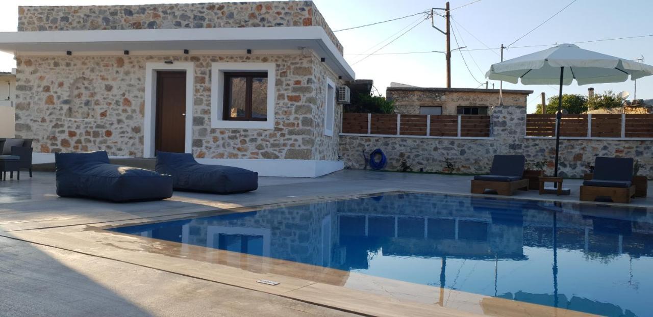 Double Bee Villa With Private Pool Agios Konstantinos  Luaran gambar