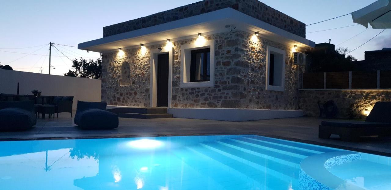 Double Bee Villa With Private Pool Agios Konstantinos  Luaran gambar