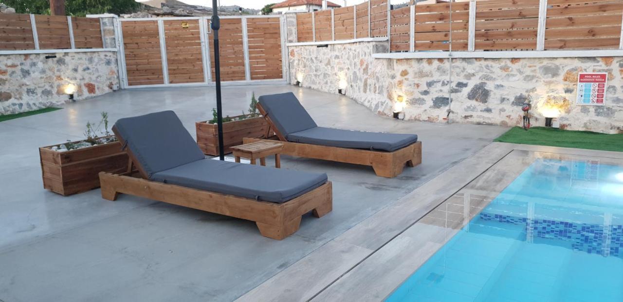 Double Bee Villa With Private Pool Agios Konstantinos  Luaran gambar