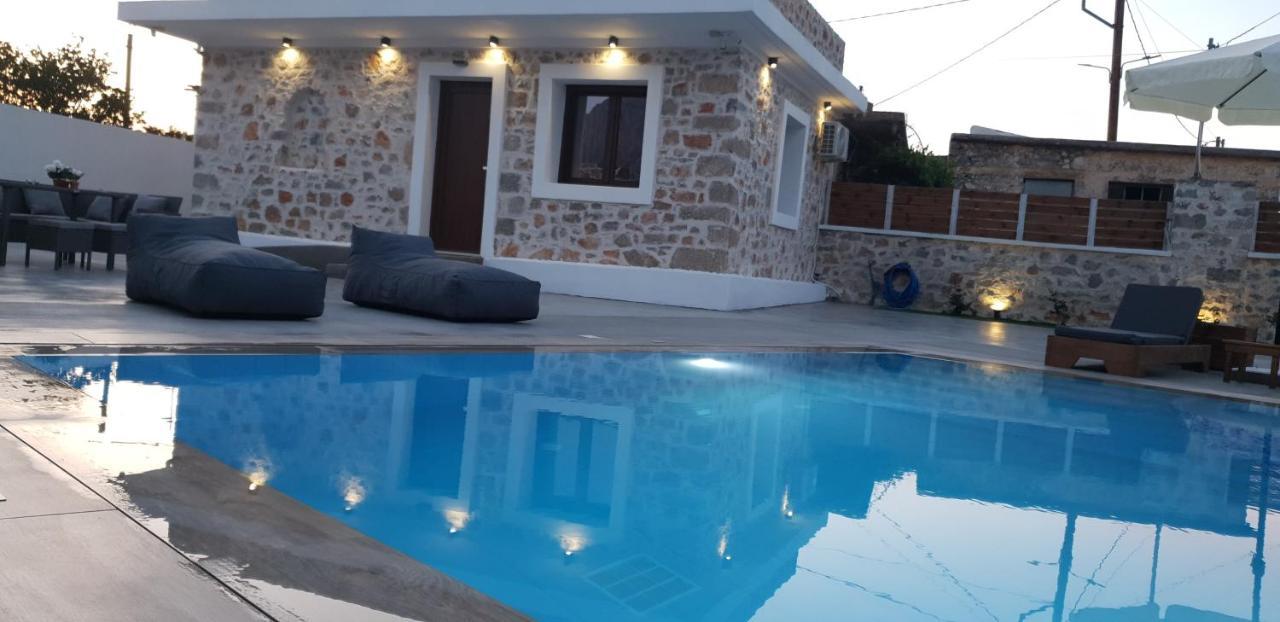 Double Bee Villa With Private Pool Agios Konstantinos  Luaran gambar