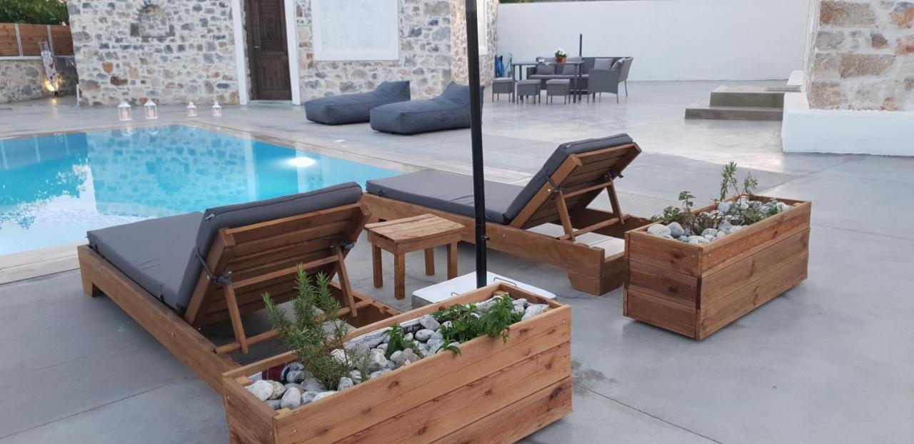 Double Bee Villa With Private Pool Agios Konstantinos  Luaran gambar